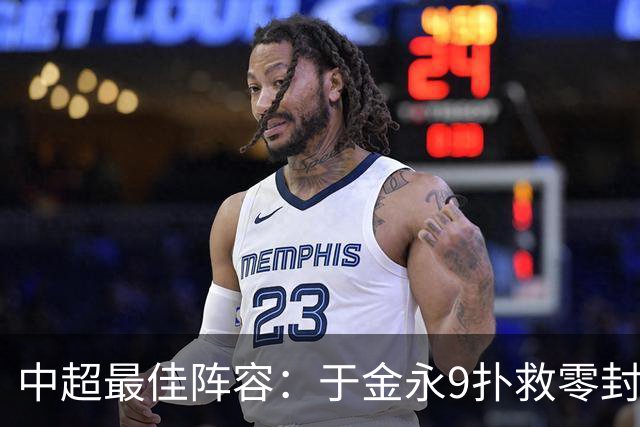 中超最佳阵容：于金永9扑救零封海港 津门虎豪取4连胜3将入选